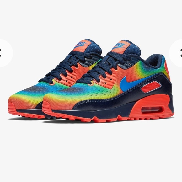 Nike Air Max 90 GS "Heat Map" Limited Edition Colorful - Picture 1 of 13